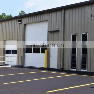 Easily Assembled Color Cladding Metal Steel Workshop Insulated Steel Shed