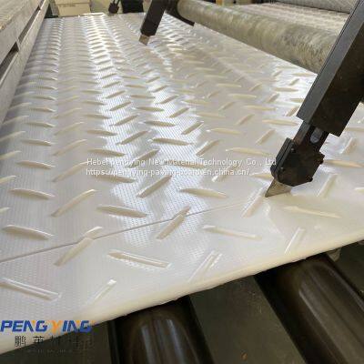Pengying New Material Direct Selling 12.7mm Oil Production Plant Temporary Paving Board Polymer Polyethylene Road Base Plate PE Paving Board photo-4