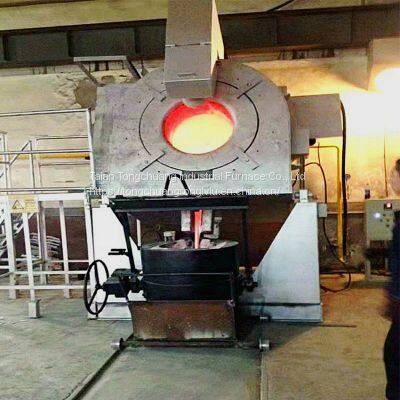 Industrial Natural Gas Furnace，copper Melting Furnace， Crucible Furnace 500 kg photo-4