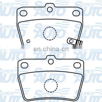 Automotive spare parts brake system rear brake  pad OEM 10002721 T113502080 for Toyota