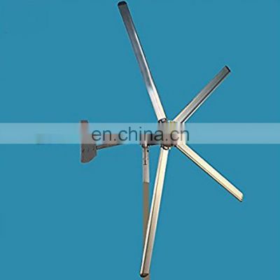 200w 300w 500w 1kw wind generator with 5 pcs aluminum blades