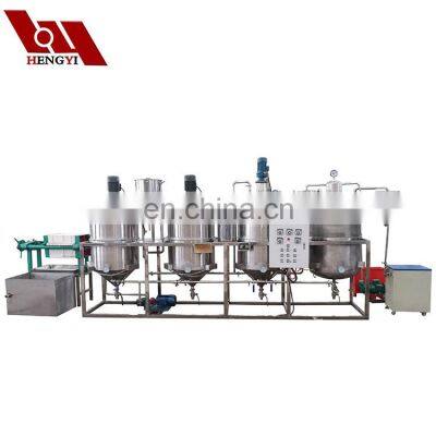 Top brand Hengyi Machinery Palm oil refining production line/refinery machine plant for sunflower oil