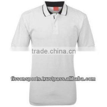 Polo T-shirt with Black and White Combination/ Polo shirt