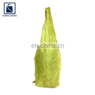 Magnet Closure Type Fashion Style Luxury Anthracite Fitting Stylish Look Genuine Leather Handbag for Women photo-4