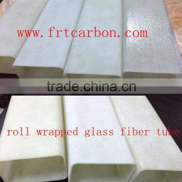 roll wrapped glass fiber carbon fiber composite square/rectangular tube