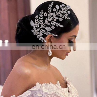 Luxury Wedding Headpiece Bridal Hair Accessories Crystal Woman Tiara and Headdress Bride Headwear Head Jewelry