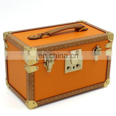 custom fancy gift fashion girls with mirror women luxury wholes varnish expensive best quality leather jewelry watch box