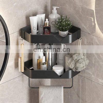 Nordic bathroom accessories stainless steel bathroom corner shelf rack bathroom sets cheap  shelves