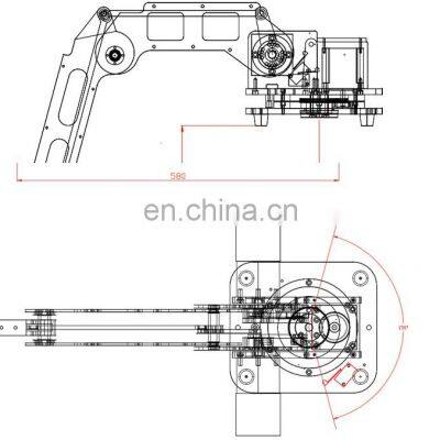 WIFI Remote Control Automatic 2.5KG Heavy Load Industrial Robot Arm photo-5