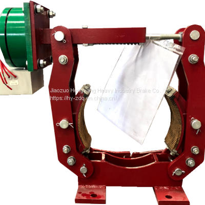 Hengyang Heavy Industry's MWZ160/80 DC Electromagnetic Drum Brake is Safe and Reliable to Use
