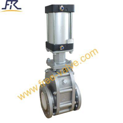 Ceramic Gate Valve For CFB Fly Ash Pump