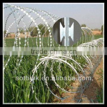 razor barbed wire/concertina wire for sale(high quality)