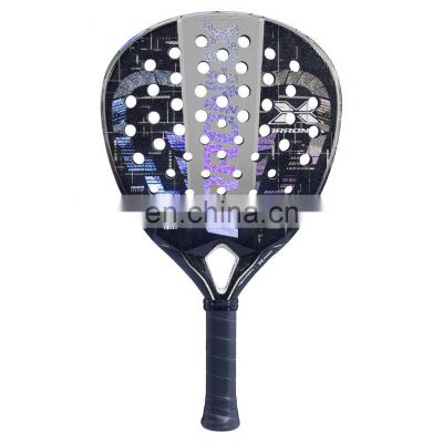 Manufacturer Custom Your Own Design Printed Logo Paddle Rackets 3K/12K/18K Carbon Fiber Padel Tennis Racket