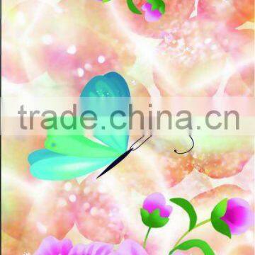 3D lenticular Sticker for iPhone 4