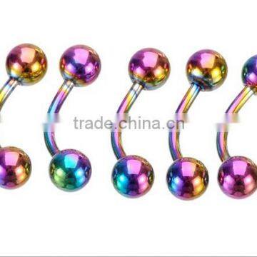 316L Surgical Stainless Steel Titanium Curved Rod Lip Nail Puncture Body Piercing Jewelry photo-3