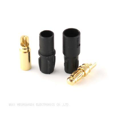 Amass 3.5mm banana plug SH3.5 connector with black housing e-scooter motor connectors