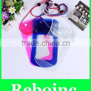 outdoor waterproof plastic bag for mobile phone case XYL-V-WB005