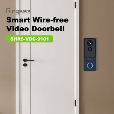 Ringsee Customization Home Security Doorbell Camera Two-way Intercom Door Phone 1080P WiFi Wireless Doorbell With Camera