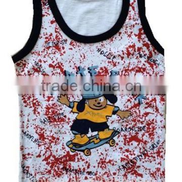 Children Garment Kids Clothes Baby Clothing Kids Tank Tops Hot Selling Bulk Wholesale