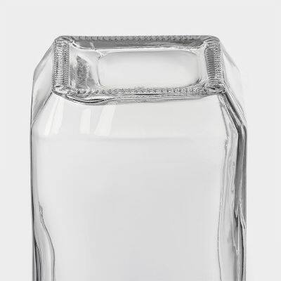 Glass Storage Jar With Lid, Universal for Kitchen/Home Use, Transparent & Practical, Super Hassle - Free for Fresh - Keeping and Storage photo-5