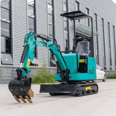 0.8 Ton Mini Digger With Blade and Bucket for Agricultural and Construction Use photo-3