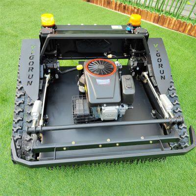 Factory Direct Sales Low Price Buy Online Wireless Radio Control Track-mounted Lawn Mower Robot
