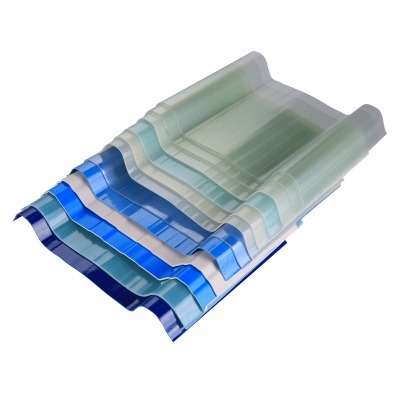 Preço de fábrica para telhas de cobertura transparente de plástico reforçado com fibra de vidro (FRP) para iluminação natural