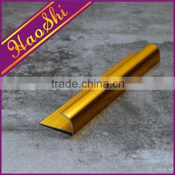 Building material Round open bathroom aluminum tile trim