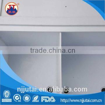 CNC drainage holes ceramic welding white PP tank