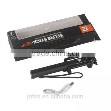 Wholesale Travel Foldable Bluetooth Selfie Stick With Micro USB Charge Interface QC22 photo-4