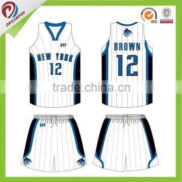 wholesales blank sublimation custom Basketball Uniform Wear