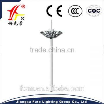 Excellent performance & cost-effective 15M~35M airport high mast light with high pressure sodium lamp or LED lamp