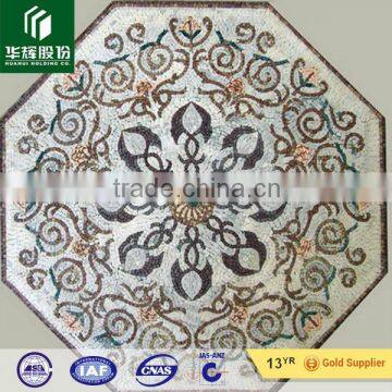 Exotic complicated pattern water jet square pattern hot sale for flooring