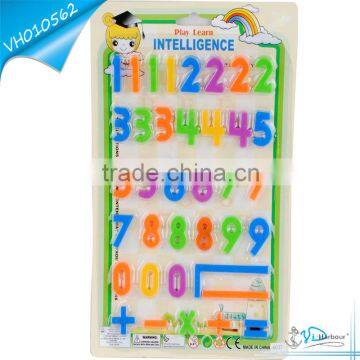 Colorful Plastic Learning Number Letter for Children