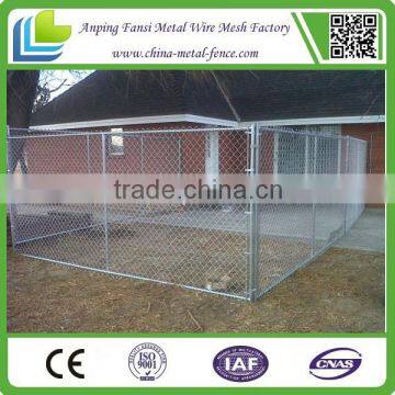 Alibaba China - [FANSI]10x10x6 foot classic galvanized outdoor dog kennel                        
                                                Quality Choice