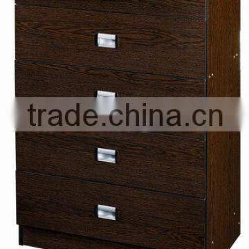 5 chest drawer walnut color