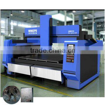 Auto Cnc Glass Engraving Machine With Auto Polishing Tool for Art Glass Decoration Glass