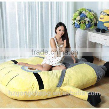 Little Yellow Man tatami bed for double bed with cute design,lazy sofa