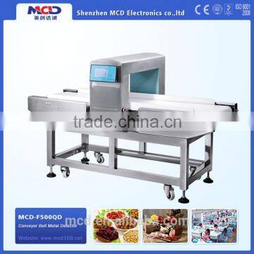 Security Conveyor Food Metal Detector , Suitable for Checking Popcorn