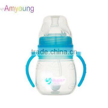 Amyoung Brand latest korea innovative products 100% silicone infant feeding bottles silicone baby bottles 160ml