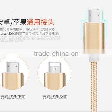 Wholesale OEM Custom Micro 2 in 1 Cable USB Phone Charging Data Transmission Magnetic USB Cable photo-1