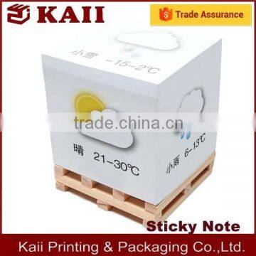 hotsale innovative pallet sticky note, school supplies pallet sticky note, office stationery desktop pallet sticky note