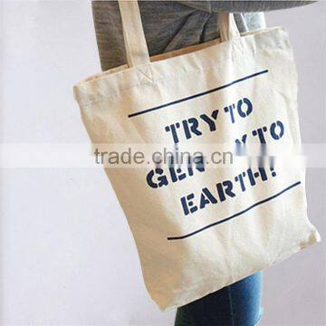 Fashion simply casual canvas sling bag accept custom