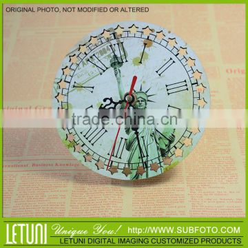 Room table top decorative clock