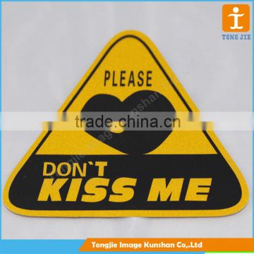 Durable pvc vinyl car sticker, vehicle sticker