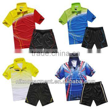 2014 Sublimation Tennis Wear