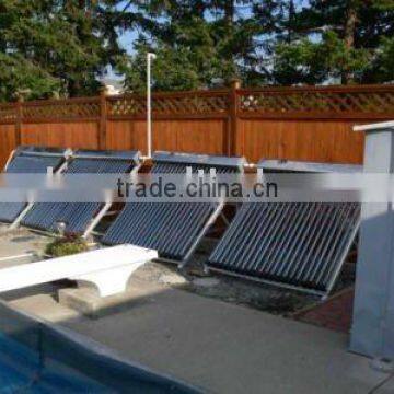 solar pool heater: split solar system without Heat Exchanger