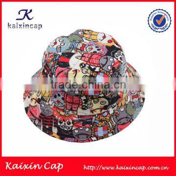 custom high quality digital printing bucket hat