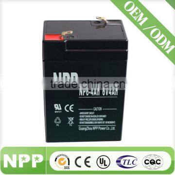 Chinese Factory 6V4AH Sealed Lead Acid NPP AGM Battery for Ups photo-5