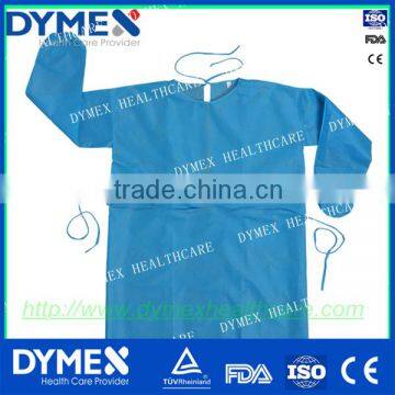 Ultimate barrier to fluid and bateria Sterile disposable Gown disposable patient surgical gown